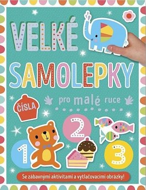 Velké samolepky pro malé ruce Čísla