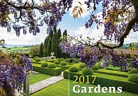Kalendář nástěnný 2017 - Gardens 450x315cm