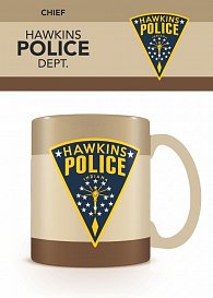 Stranger Things Hrnek 320 ml - Hawking Police