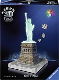 3D Puzzle Iconics: Socha svobody (Noční edice) 108 dílků