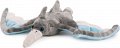 Pterosaur dinosaurus plyš 40x28cm šedivý 0m+
