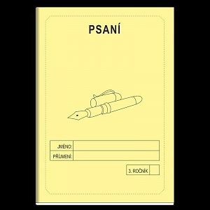 Psaní 3. ročník - školní sešit
