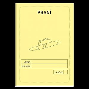 Psaní 3. ročník - školní sešit