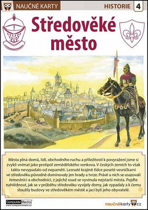 Středověké město - Naučná karta