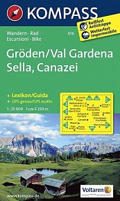Gröden,Val Gardena,Sella,Canazei 616 / 1:25T KOM