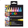 Posca Sada akrylových popisovačů 0,9-1,3 mm - pastelové barvy 8 ks