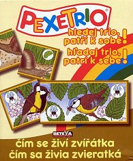 Pexetrio - Čím se živí zvířátka