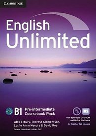 English Unlimited Pre-intermediate Coursebook with E-Portfolio and Online Workbook Pack