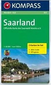 Saarland 825 ,2 mapy / 1:50T NKOM