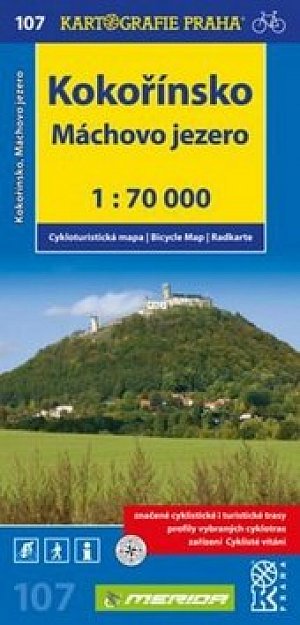 1: 70T(107)-Kokořínsko,Máchovo jezero (cyklomapa)
