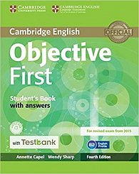 Objective First Student´s Book with Answers with CD-ROM with Testbank, 4th