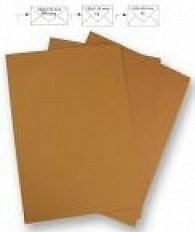 Listový papír A4, 210x297 mm, tm.oranžový, uni, 90