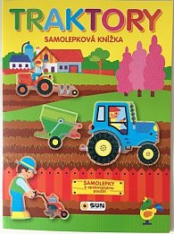 Traktory - samolepková knížka