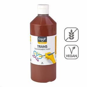 Creall transparentní barva Trans, 500 ml, hnědá