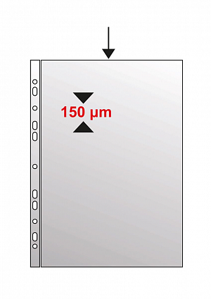 Euroobaly A4 U lesklý 150 mic (25 ks)