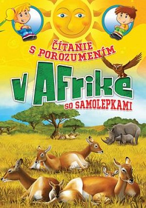 Zošit Čítanie v Afrike so samolepkami SK verzia 21x30cm