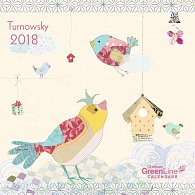 Kalendář GreenLine Turnowsky 2018 (17,5 x 17,5 cm)