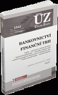 ÚZ 1541 Bankovnictví, Finanční konglomeráty, Stavební spoření, Centrální evidence účtů