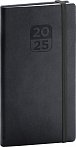 Diář 2025: Aprint Top - černý, kapesní, 9 × 15,5 cm