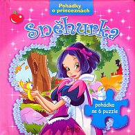 Sněhurka - Pohádky o princeznách - 6 puzzle