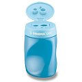 Ořezávátko STABILO EASYsharpener se zásobníkem pro leváky modré