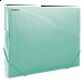 DONAU box na spisy s gumičkou, A4/30 mm, PP, zelený