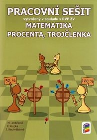Matematika - Procenta, trojčlenka - Pracovní sešit, 1.  vydání