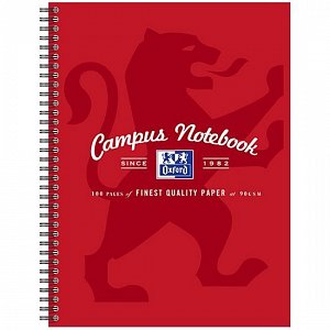 OXFORD Zápisník Campus A4+ linka 50 listů CZ/SK