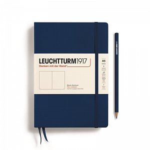 Leuchtturm1917 Zápisník Navy Medium A5 čistý