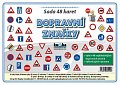 Sada 48 malých karet (A7) - dopravní značky