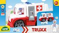 Auto Truxx sanitka plast 29cm s figurkou v krabici 39x22x16cm 24m+