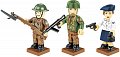 COBI 2055 3 figurky s doplňky D-Day Spojenci, 35 k