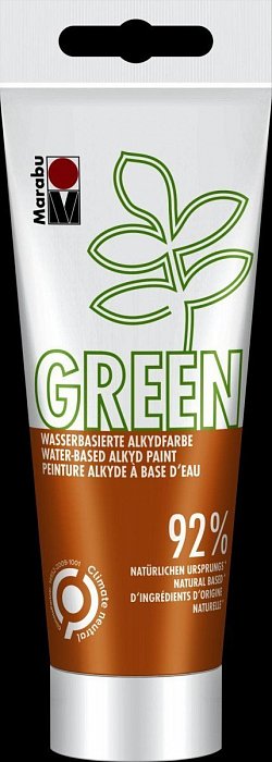 Marabu Green Alkydová barva - oranžová 100 ml