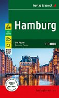 Hamburk 1:10 000 / mapa města