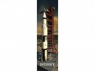 Saturn V moon rocket 3D