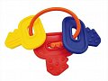 Přívěsek kousátko klíče/rybky plast mix druhů v sáčku 13x20cm 0m+