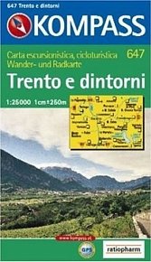 Trento e dintorni 647 / 1:25T KOM