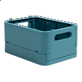 Exacompta Smart case - skládací úložný box, recyklovaný PP, MINI, petrolejový