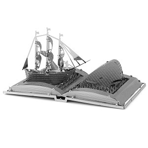 Metal Earth Moby Dick Book Sculpture