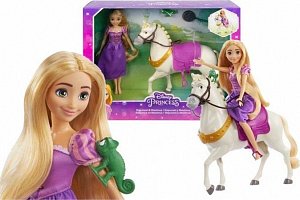 Disney Princezny panenka Locika a Maximus