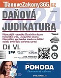 Daňová judikatura (díl VI.)