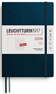 Weekly Planner & Notebook 2026 Medium (A5) Deep Sea