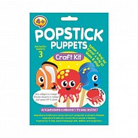 Kreativni sada Popstick puppets - Ryby