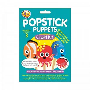 Kreativni sada Popstick puppets - Ryby