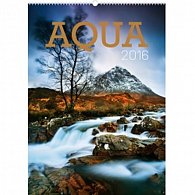 Kalendář nástěnný 2016 - Aqua,  33 x 46 cm