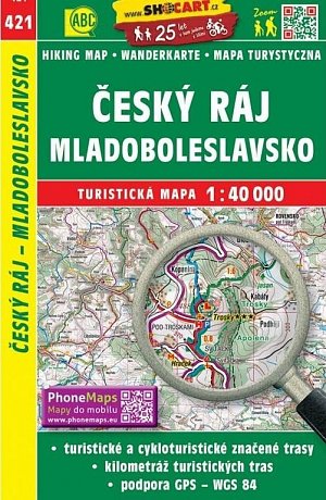 SC 421 Český ráj, Mladoboleslavsko 1:40 000