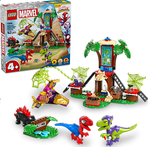 LEGO® Marvel Spidey a jeho úžasní přátelé 11200 Spidey, Gobby a raptoří bitva na základně na stromě