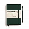 Leuchtturm1917 Zápisník Forest Green Medium A5 tečkovaný
