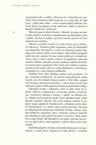 Náhled Všecky krásy světa / Co všechno zavál sníh / Dodatky