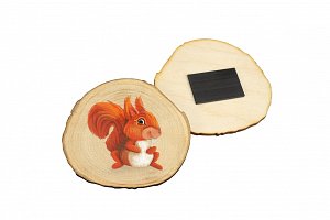Magnet Letokruh - Veverka - dětský motiv